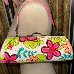 Floral Tube Purse